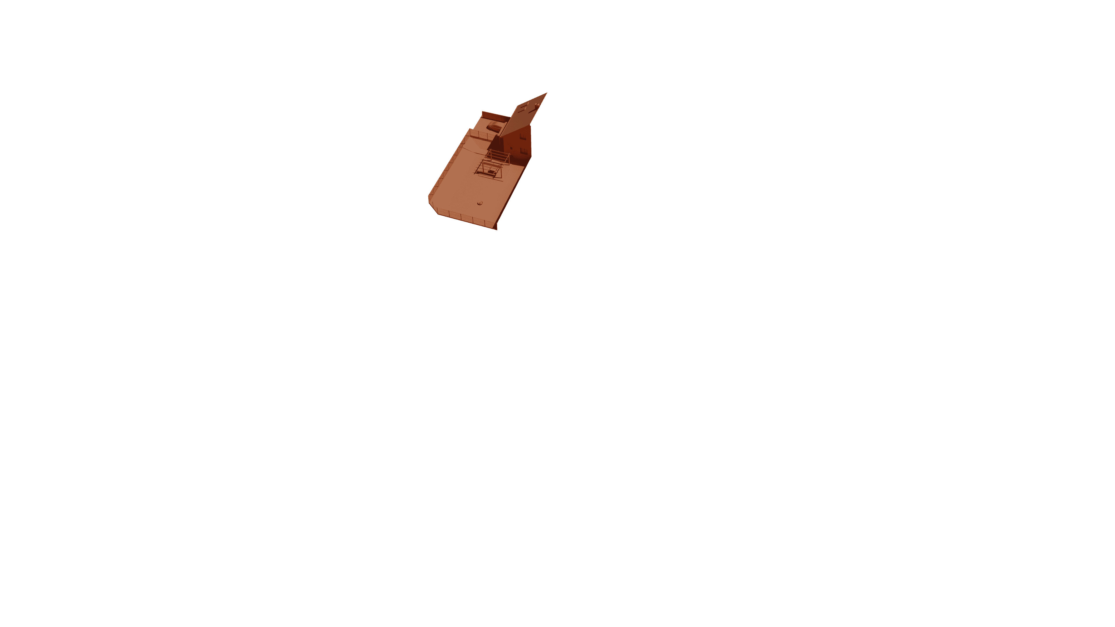 Sekce A — zvýrazněná budova SEKCE_A_3D